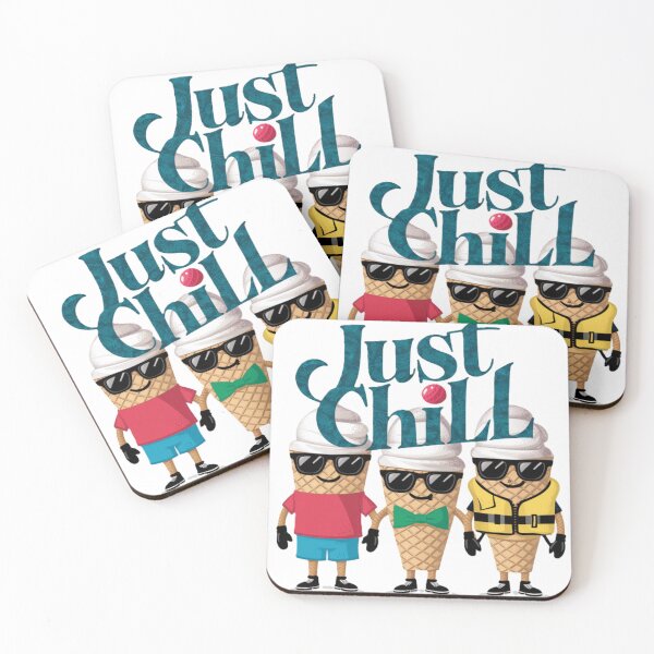 Item preview, ice cream just chill cone summer shirt  designed and sold by LahdilART.
