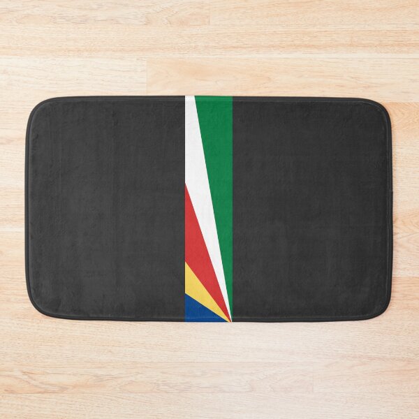 Item preview, Seychelles Stripe Flag designed and sold by Candie-Shop.