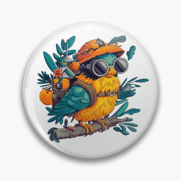 Item preview, Bird Watcher funny illustration designed and sold by Jane-Zay.