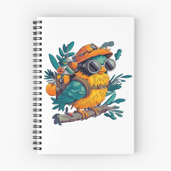 Item preview, Bird Watcher funny illustration designed and sold by Jane-Zay.