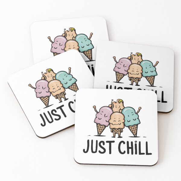 Item preview, ice cream just chill sweets cone summer t-shirt designed and sold by LahdilART.