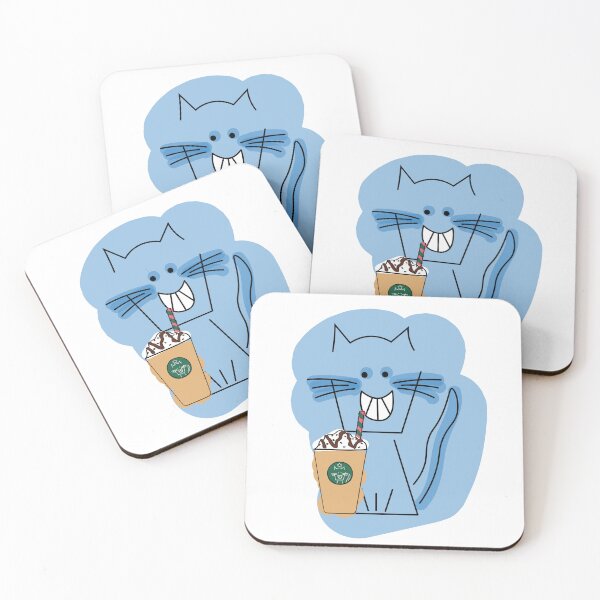 Item preview, Frappé Happy Cat designed and sold by kookadesigns.