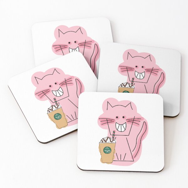 Item preview, Frappé Happy Cat designed and sold by kookadesigns.