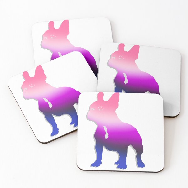 Item preview, Pride Frenchie - Genderfluid designed and sold by PastelMushroom.