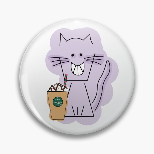 Item preview, Frappé Happy Cat designed and sold by kookadesigns.