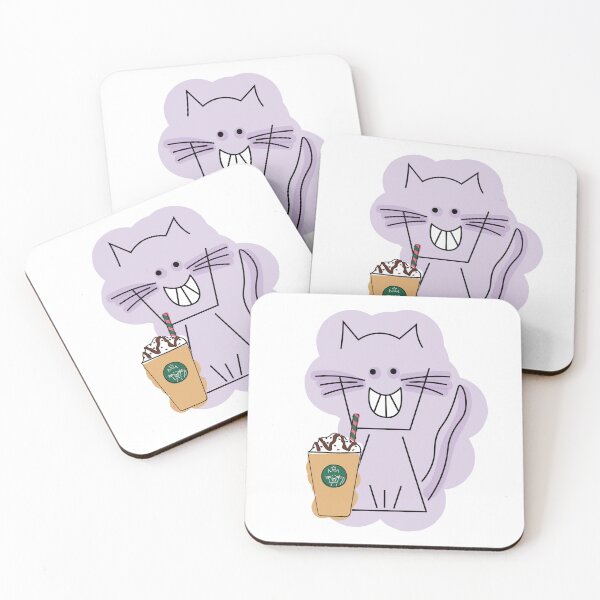 Item preview, Frappé Happy Cat designed and sold by kookadesigns.