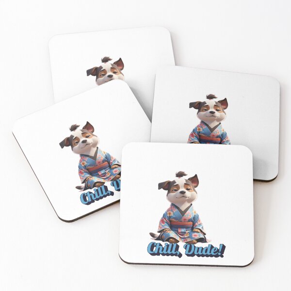 Item preview, Chill, Dude! The Chill Doggy designed and sold by Ink And Inspire.