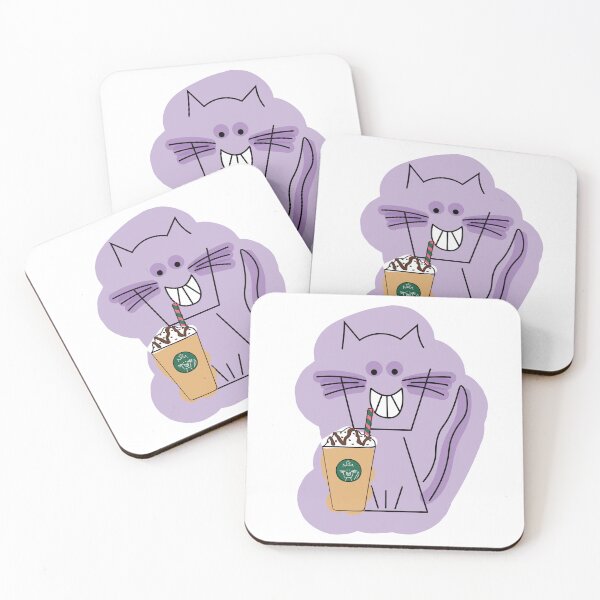 Item preview, Frappé Happy Cat designed and sold by kookadesigns.