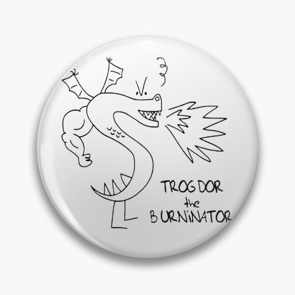 Item preview, Trogdor The Burninator designed and sold by SynapseBuzz.