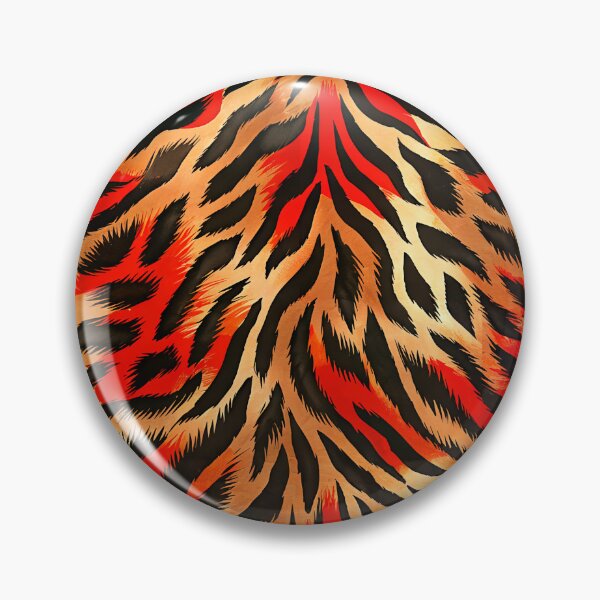 Artikelvorschau, Brauner und roter Animalprint entworfen und verkauft von LumDesignArt.