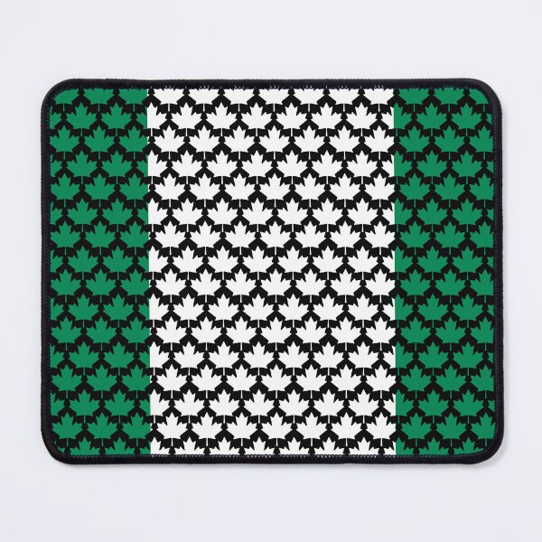 Item preview, Nigerian Canadian Flag - Pattern designed and sold by Mini-Maples.