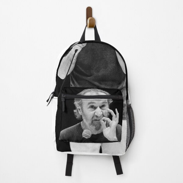 Item preview, George Carlin - BW Photograph designed and sold by ConcertImages.