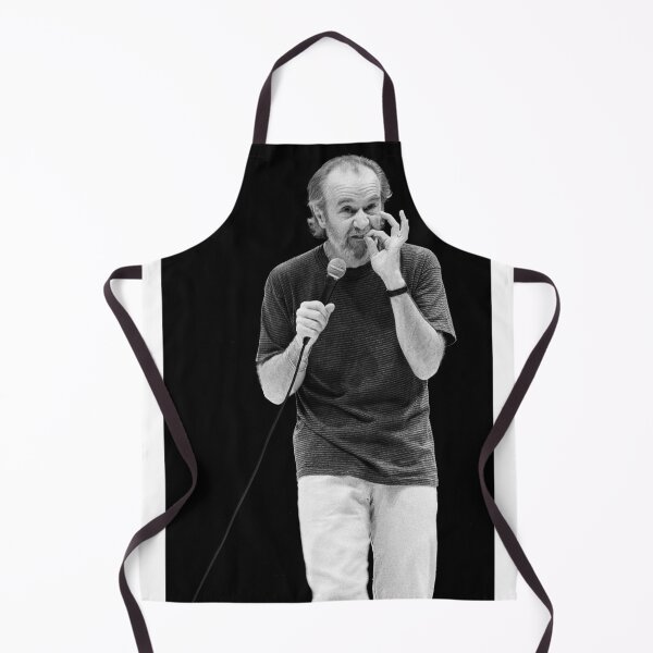 Item preview, George Carlin - BW Photograph designed and sold by ConcertImages.