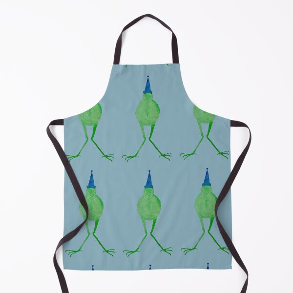 Item preview, Green Owl with Blue Party Hat designed and sold by KakiDimock.
