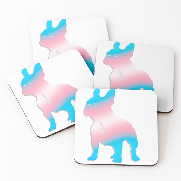 Item preview, Pride Frenchie - Transgender designed and sold by PastelMushroom.