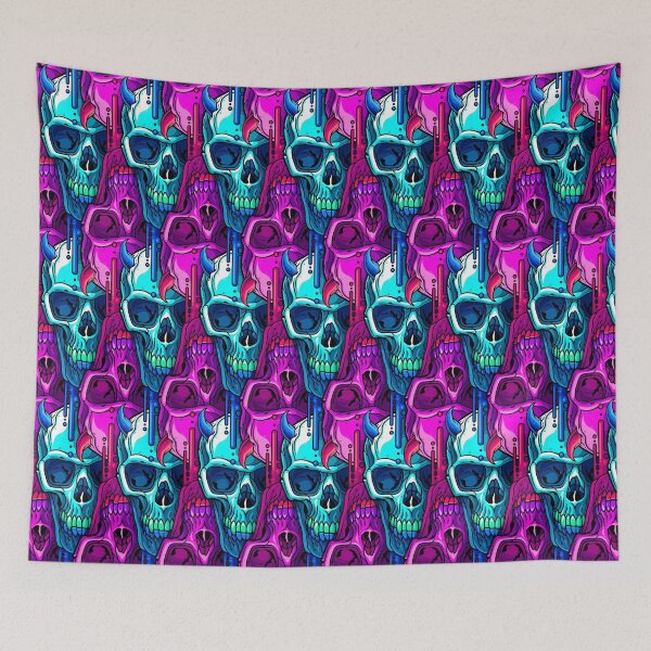 Item preview, Horned Skulls designed and sold by artdyslexia.