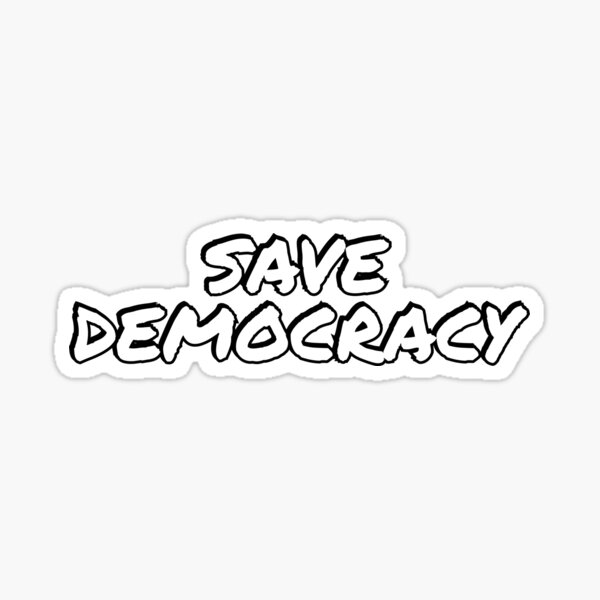 Artikel-Vorschau von Rettet die Demokratie, designt und verkauft von Inspirationmotivation.
