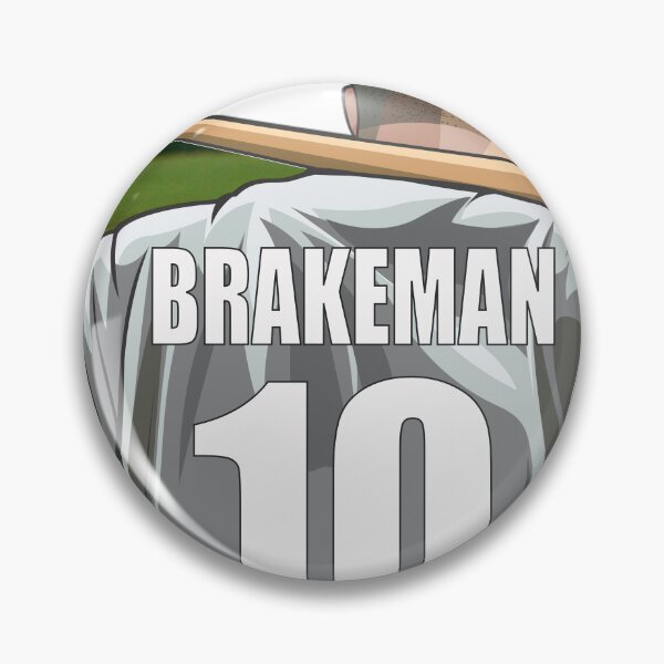Item preview, Brakeman Baseball designed and sold by stinkylockers.