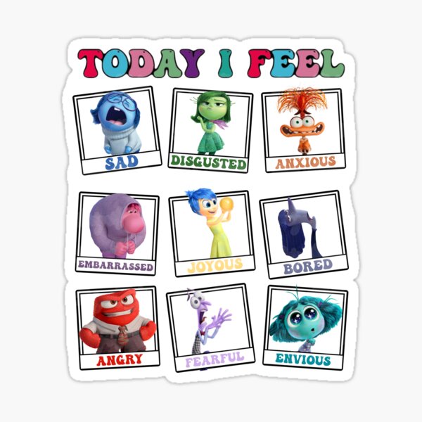 Item preview, Inside Out It's Okay To Feel All The feels designed and sold by DesignsNMSB.
