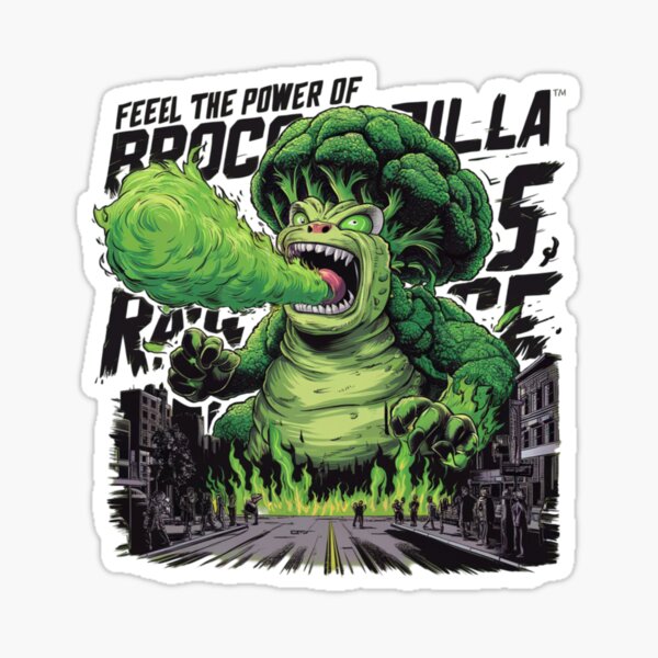 Item preview, Spüren Sie die Kraft von Broccozilla designed and sold by tarek1990.