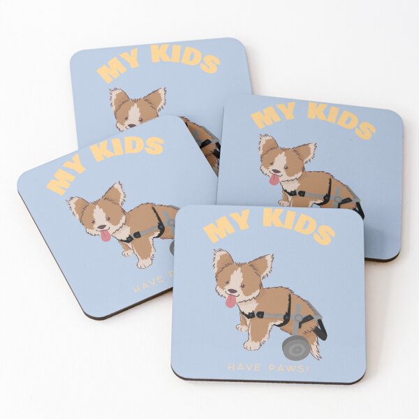 Artikelvorschau, Meine Kinder haben Pfoten! entworfen und verkauft von CarbonPosDesign.