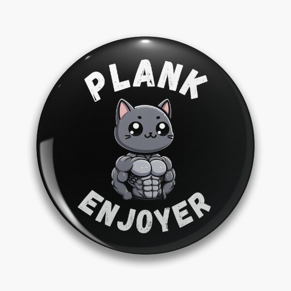 Item preview, Plank Enjoyer Planking Cute Cat Abs Training designed and sold by DivineMovement.