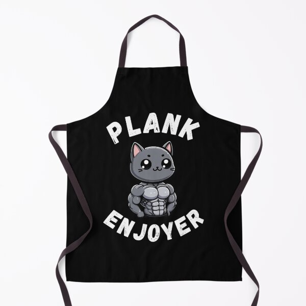 Item preview, Plank Enjoyer Planking Cute Cat Abs Training designed and sold by DivineMovement.
