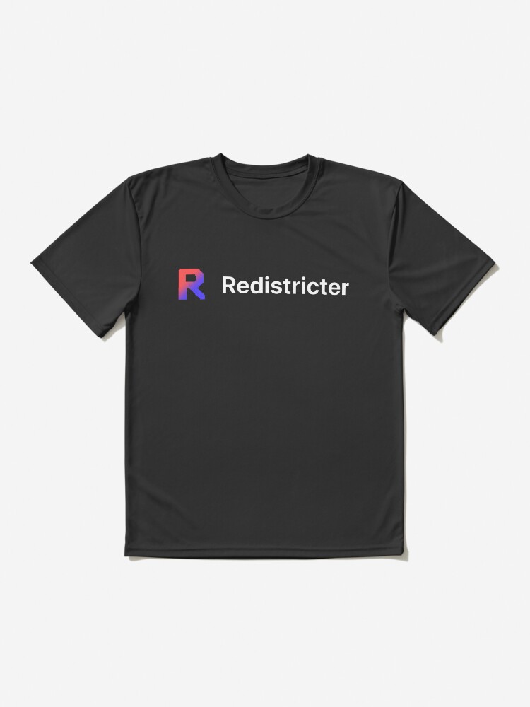 Thumbnail 2 of 7, Active T-Shirt, White Logo designed and sold by Redistricter.