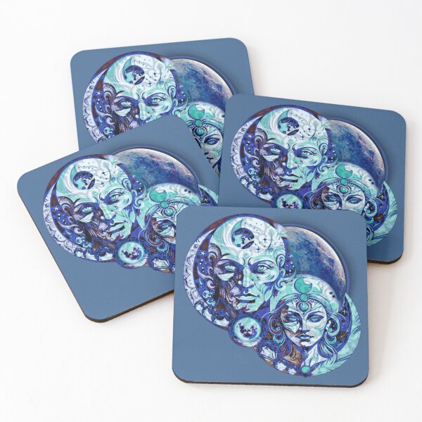 Item preview, Midnight Mystical Moon God & Goddess Design  designed and sold by DopeStick.