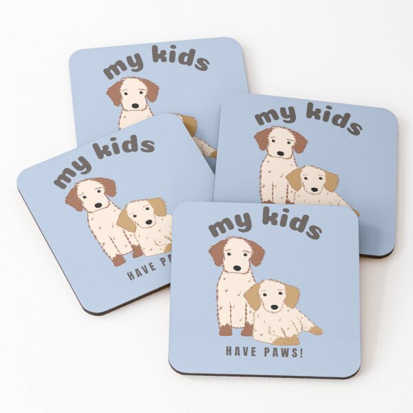 Artikelvorschau, Meine Kinder haben Pfoten! entworfen und verkauft von CarbonPosDesign.