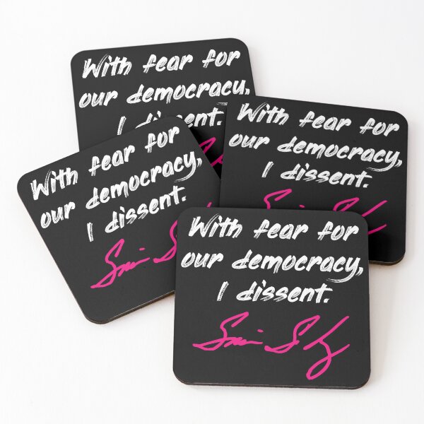 Item preview, With fear for our democracy, I dissent. - Justice Sotomayor designed and sold by Thelittlelord.