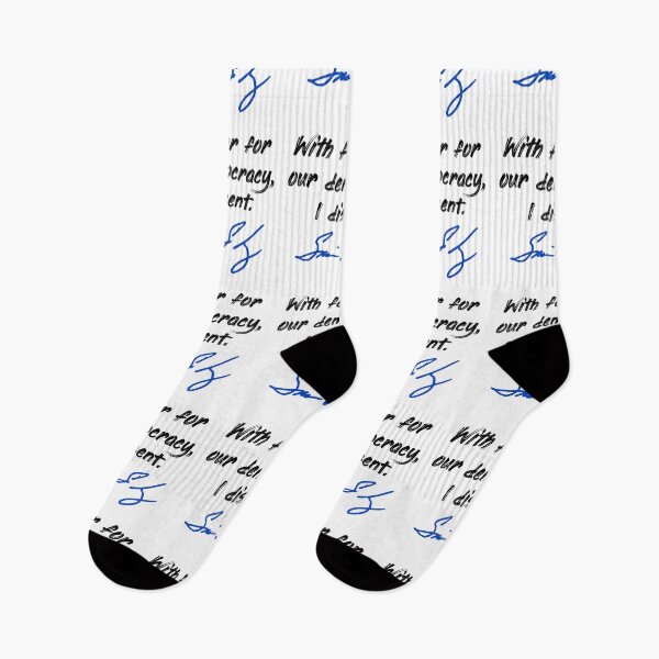 Item preview, With fear for our democracy, I dissent. - Justice Sotomayor (black blue) designed and sold by Thelittlelord.