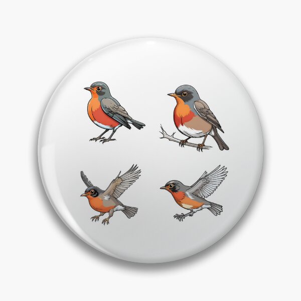 Item preview, American Robin Birds designed and sold by TheAnimalZ00.