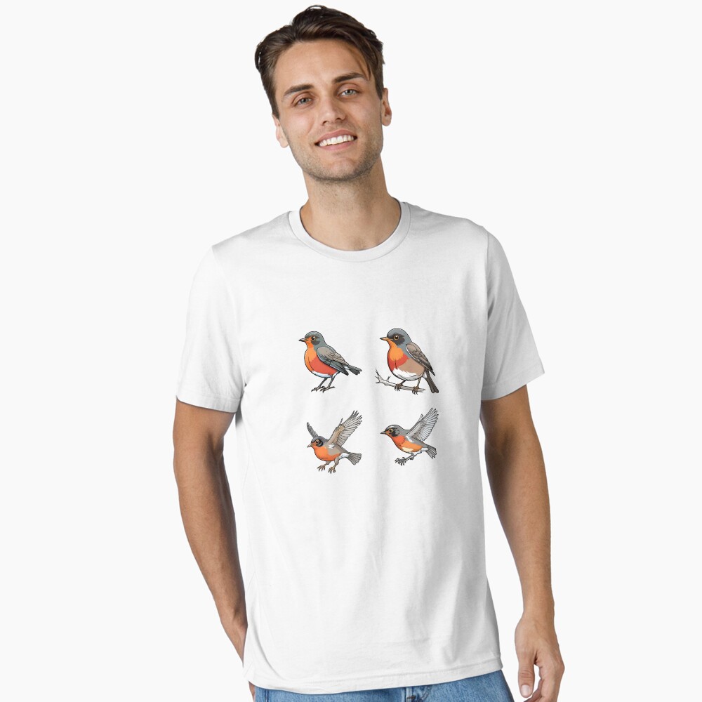 American Robin Birds Poster