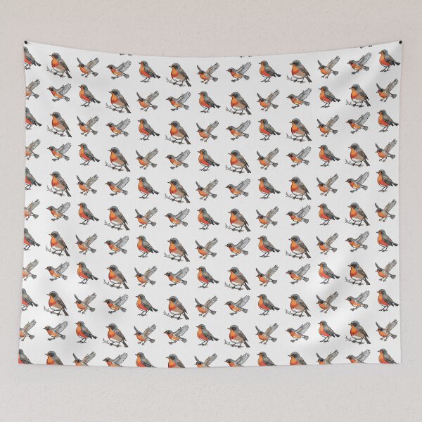 Item preview, American Robin Birds designed and sold by TheAnimalZ00.