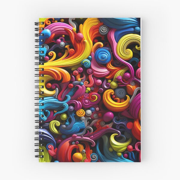 Item preview, Vortex of Vibrancy: A Whirlwind of Colors designed and sold by MeLYQc.