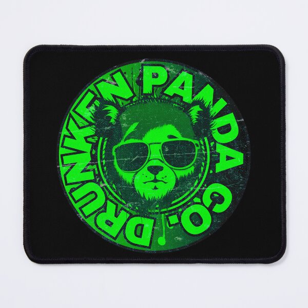 Item preview, Green Drunken Panda Co. designed and sold by pUNKnown.