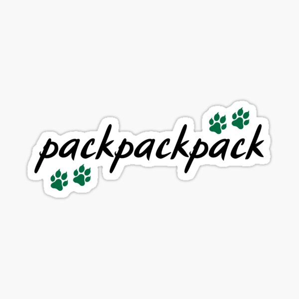 Item preview, packpackpack designed and sold by weightyghosts.