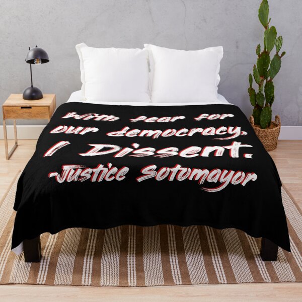 Item preview, With fear for our democracy, I dissent. - Justice Sotomayor designed and sold by Thelittlelord.