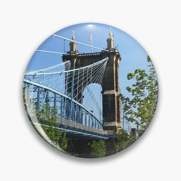 Item preview, John A. Roebling Suspension Bridge in Cincinnati, Ohio designed and sold by tmf222.