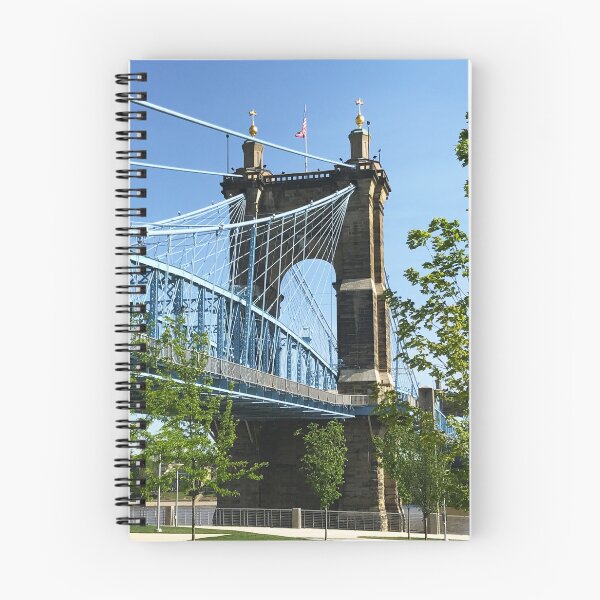 Item preview, John A. Roebling Suspension Bridge in Cincinnati, Ohio designed and sold by tmf222.