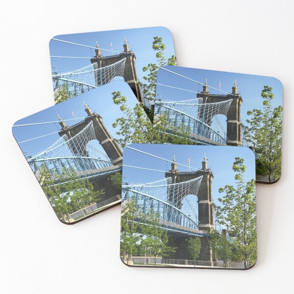 Item preview, John A. Roebling Suspension Bridge in Cincinnati, Ohio designed and sold by tmf222.