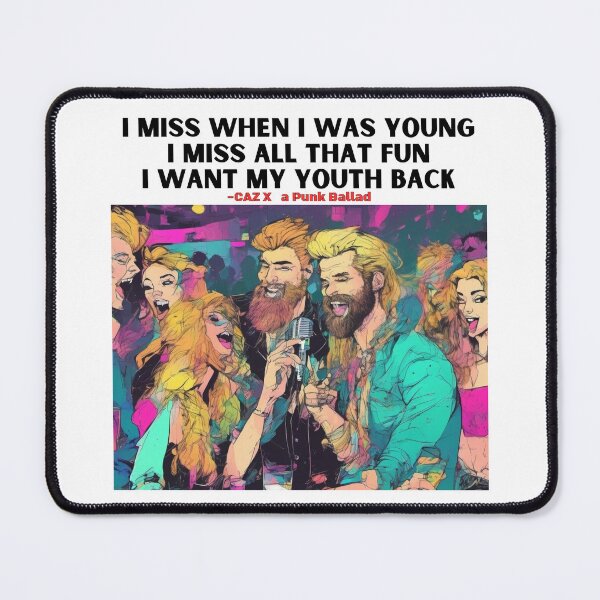 Item preview, a Punk Ballad_Youth lyrics_Drawing designed and sold by CazXMerch.