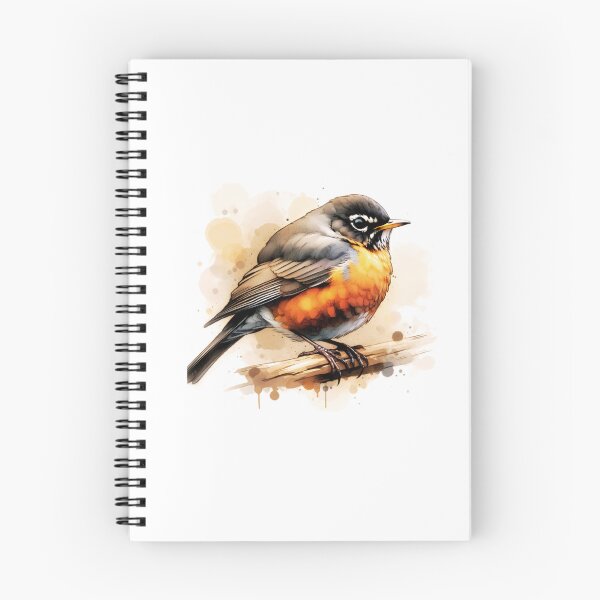 Item preview, Watercolor American Robin  designed and sold by TheAnimalZ00.