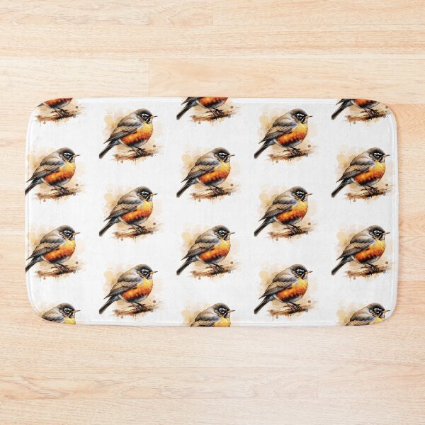 Item preview, Watercolor American Robin  designed and sold by TheAnimalZ00.
