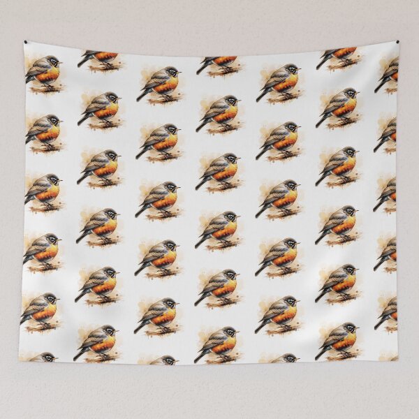 Item preview, Watercolor American Robin  designed and sold by TheAnimalZ00.