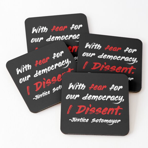 Item preview, With fear for our democracy, I dissent. - Justice Sotomayor designed and sold by Thelittlelord.