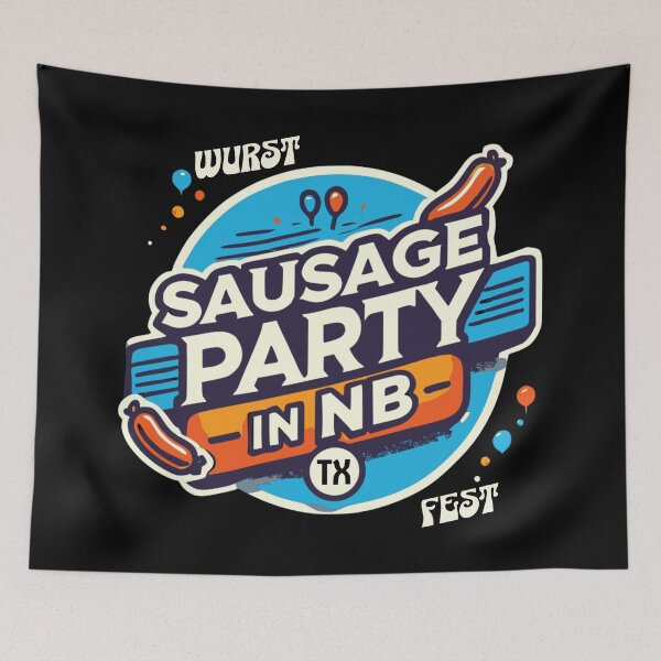 Item preview, Sausage Party in NB, TX designed and sold by WurstTees.