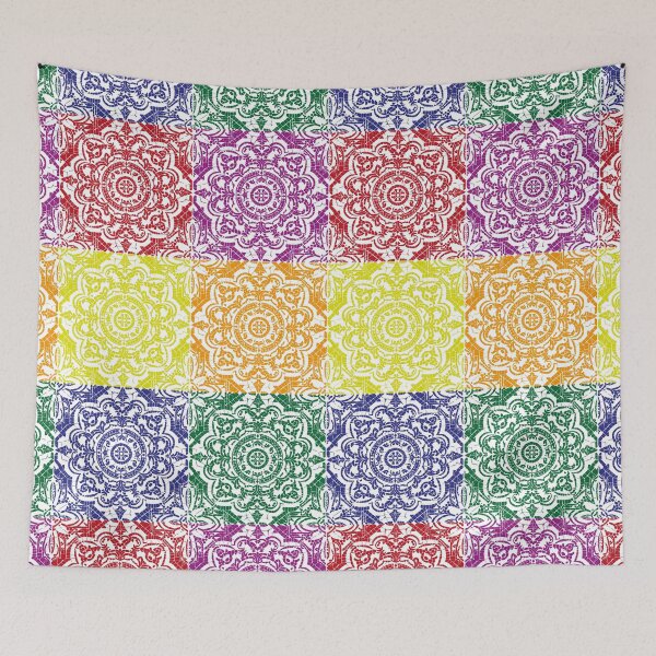 Item preview, Azulejo colorido mosaico designed and sold by GirlaineSQ.
