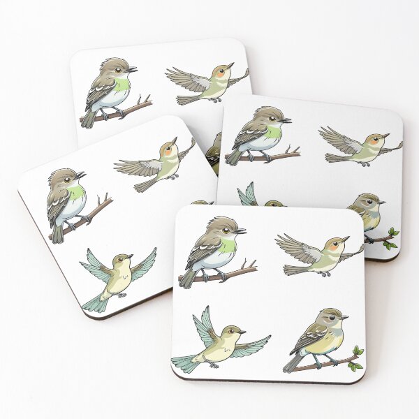 Item preview, Acadian Flycatcher Birds designed and sold by TheAnimalZ00.